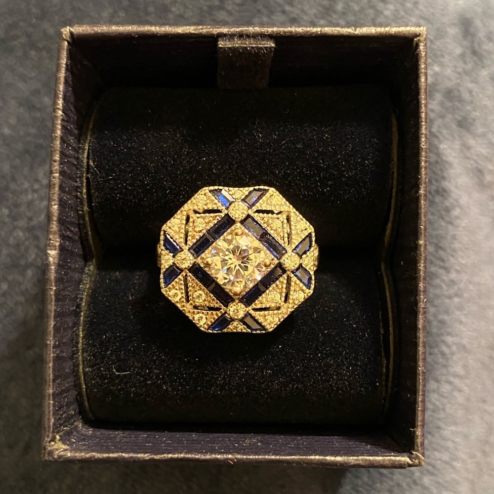 Stauer Art Deco Resurgence Ring